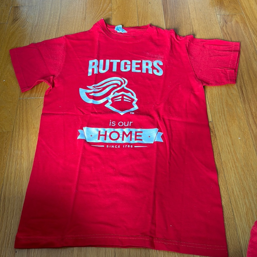 Rutgers Short Sleeve Tee Shirts